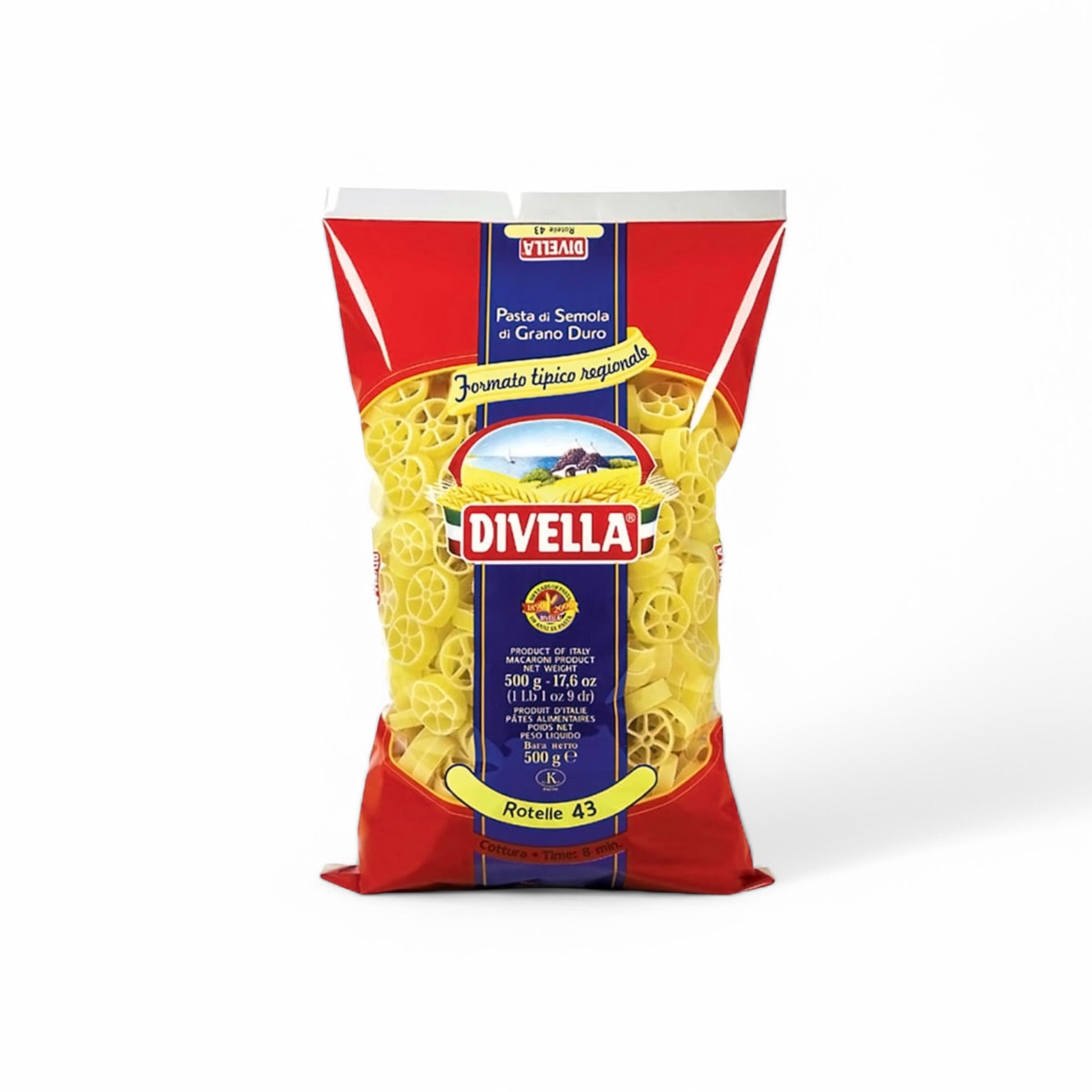 Macarrão Divella No.43 Rotelle 500g