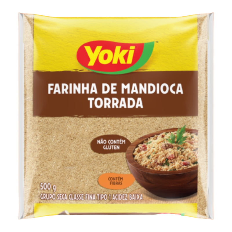 Yoki Farinha de Mandioca Torrada 500g