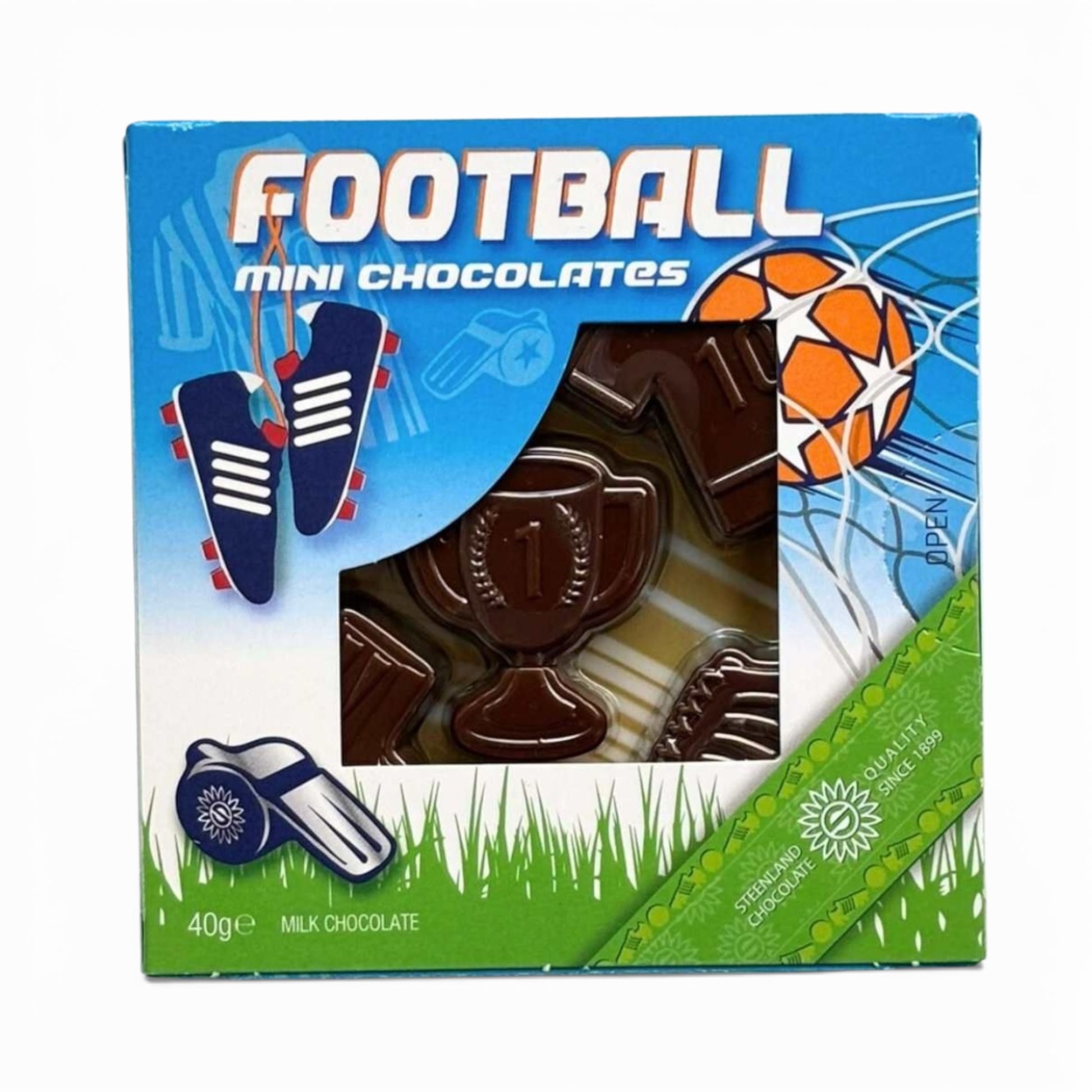 Football Mini Chocolates フットボール フィギュアチョコレート 40g