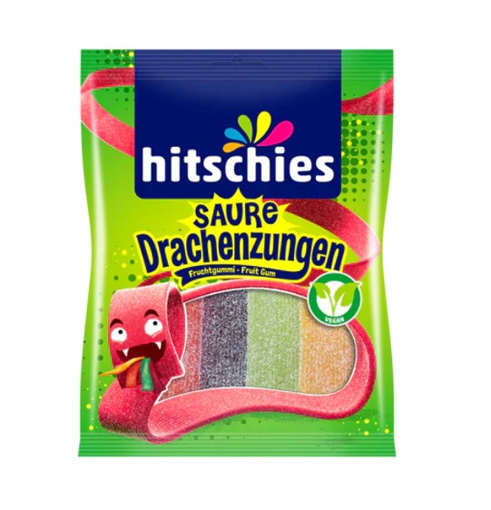 Hitschies Dragon Gummy Sour Fruit Mix 125g