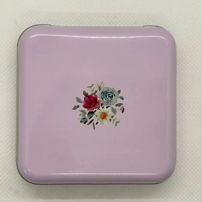 ミニ缶　ねこ　ピンク　13g