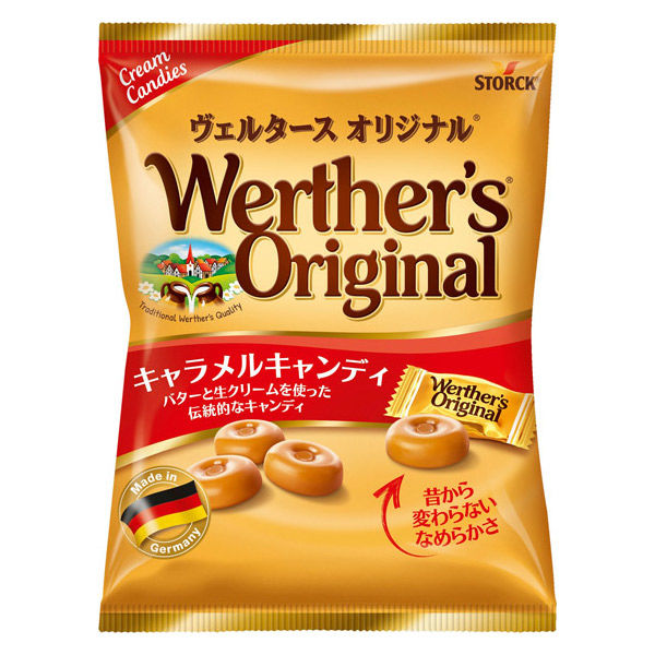 【Storck（ストーク）】Werther's Original (ヴェルタースオリジナル) Bala de Caramelo 70g