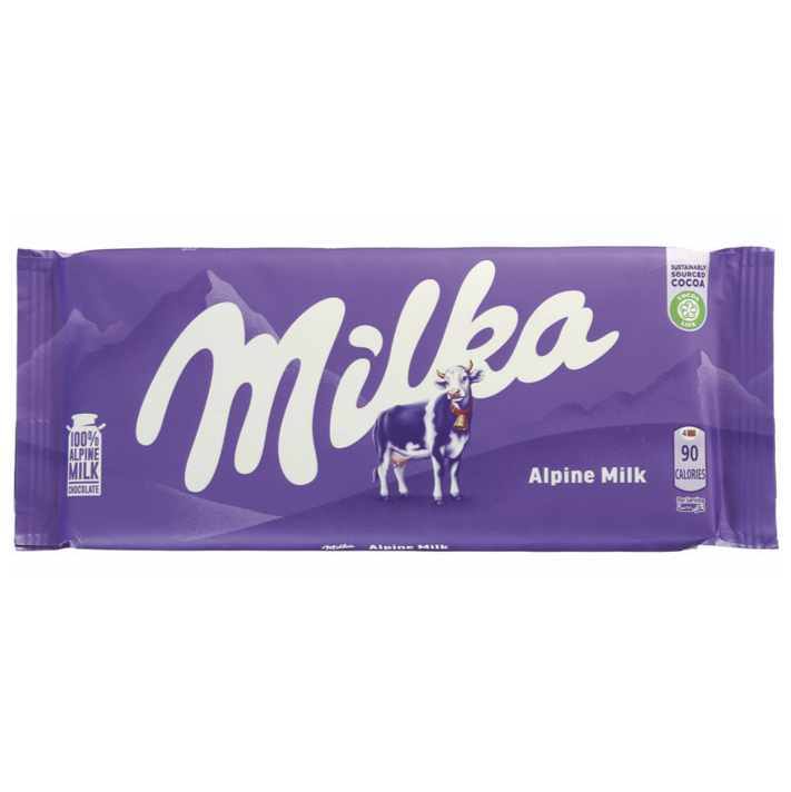 Chocolate Milka Alpine Milk 100g – MAHALOH