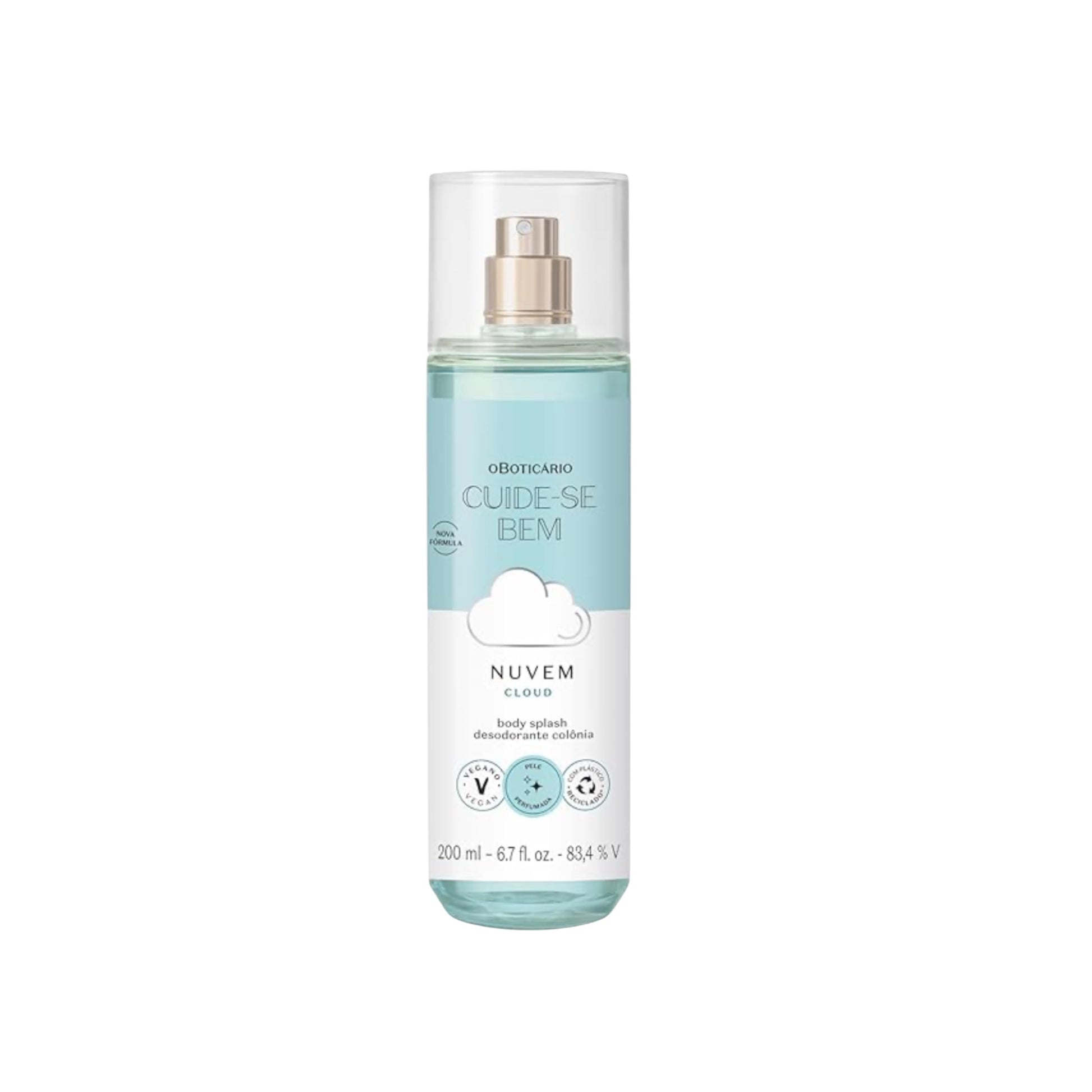 Nuvem Body Splash Wideseven Splash Cologne NUV 200ml