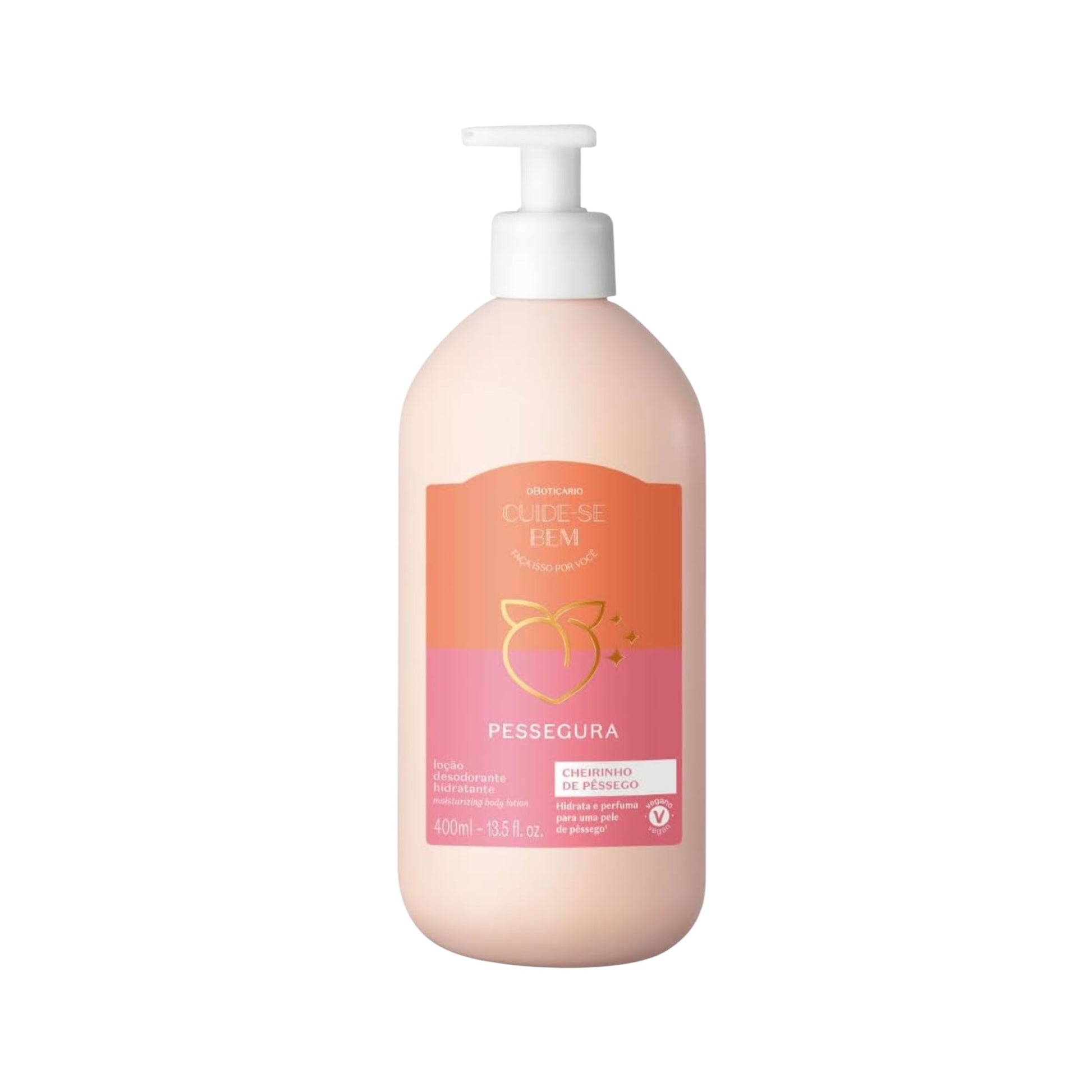 O Boticario Cuide-se Bem Locao Hidratante Pessegura 400ml