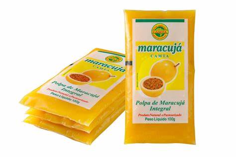 POLPA FRUTA FRUTA Polpa de Maracujá 400g (4x100g) [Congelado]