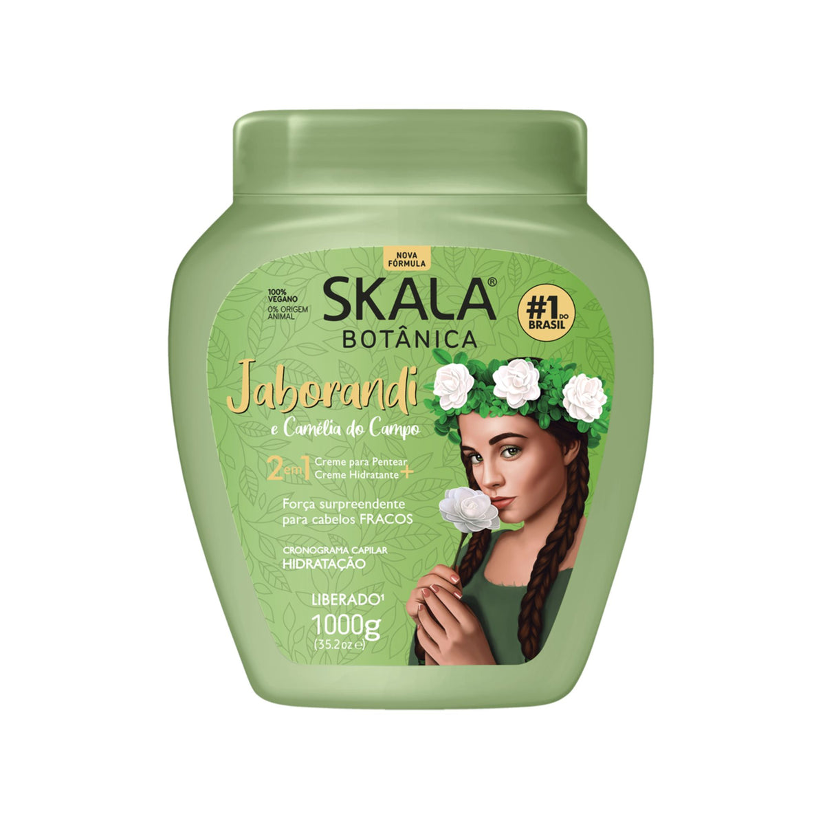 SKALA BRASIL ジャボランディ＆カメリア・ド・カンポ (発育強化 2in1 トリートメント＆ヘアクリーム) 1000g