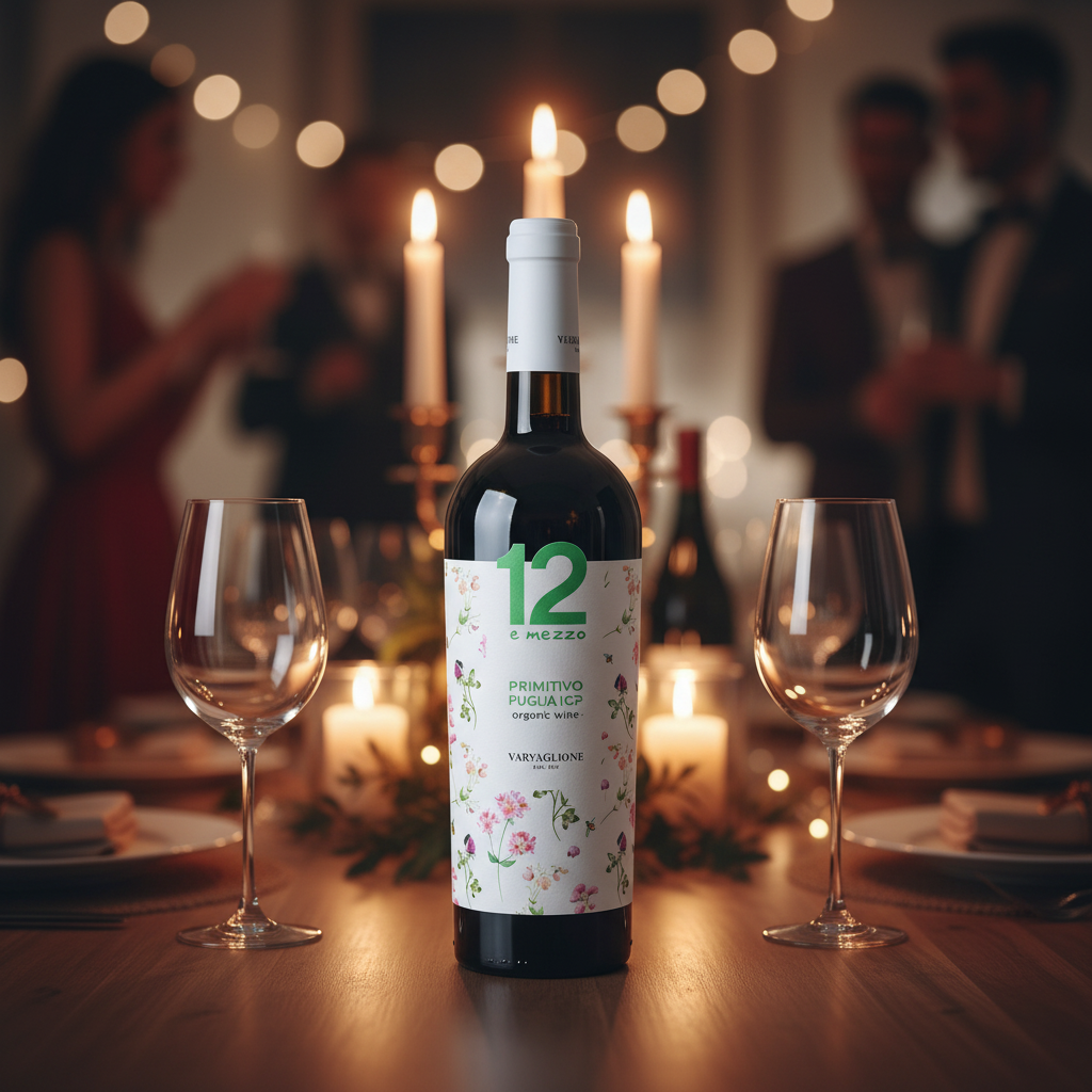 Varvaglione 12 e Mezzo Primitivo Organic Wine 750ml