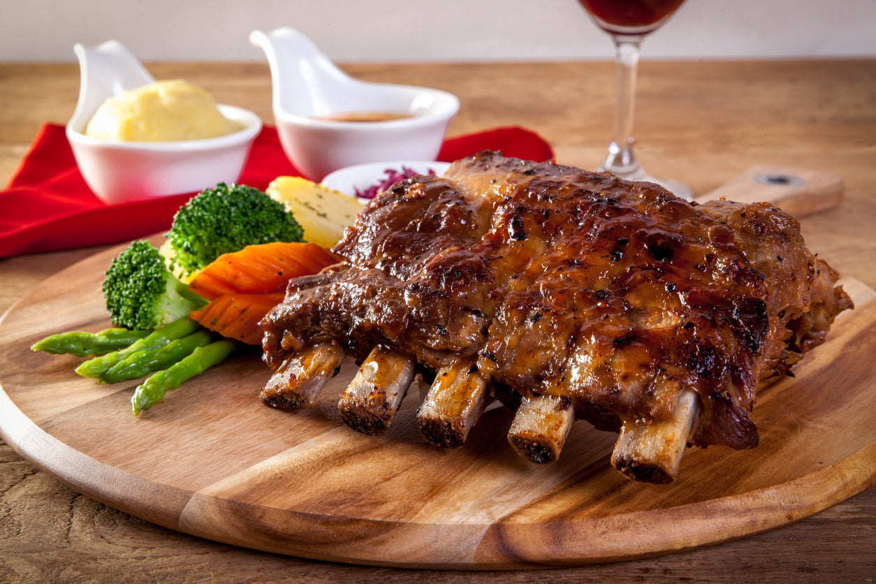 焼き牛バラ　骨あり🦴1kg