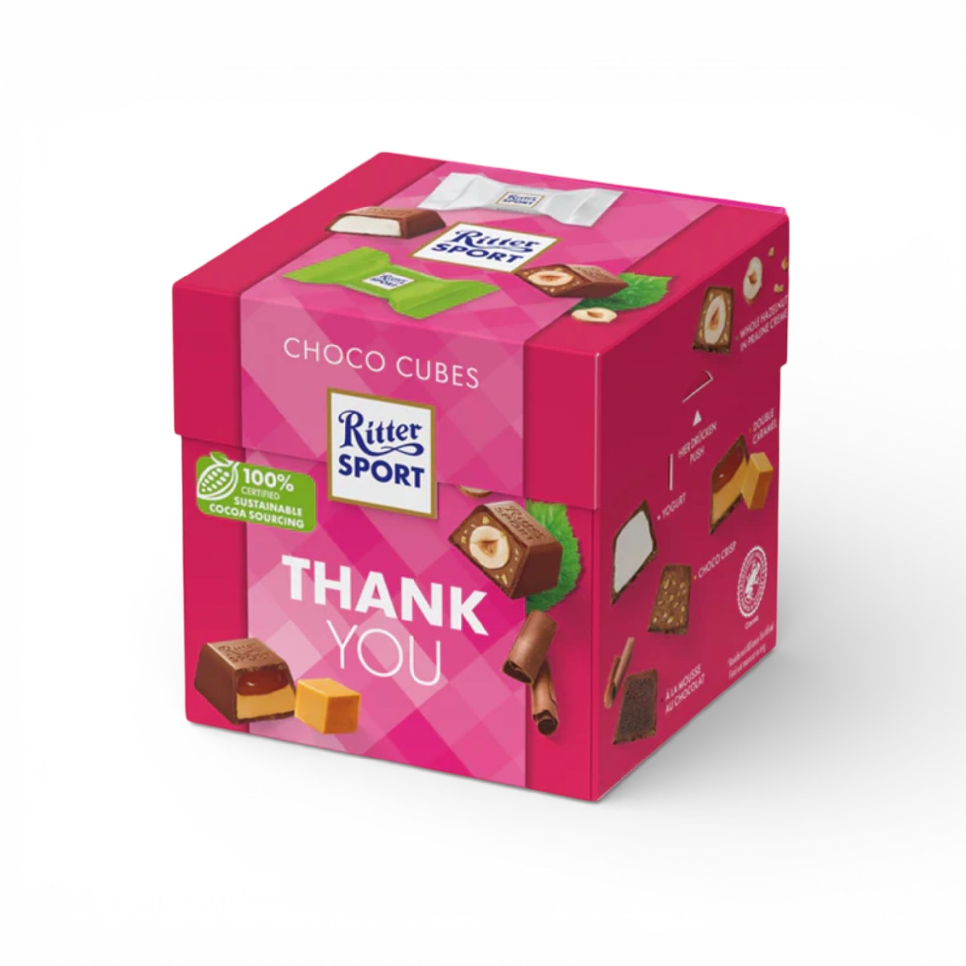 Ritter Choco Cubes "Thank you" リッターチョコキューブ サンキューボックス 176g