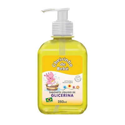 Sabonete Líquido de Glicerina Cheirinho de bebê 250ml