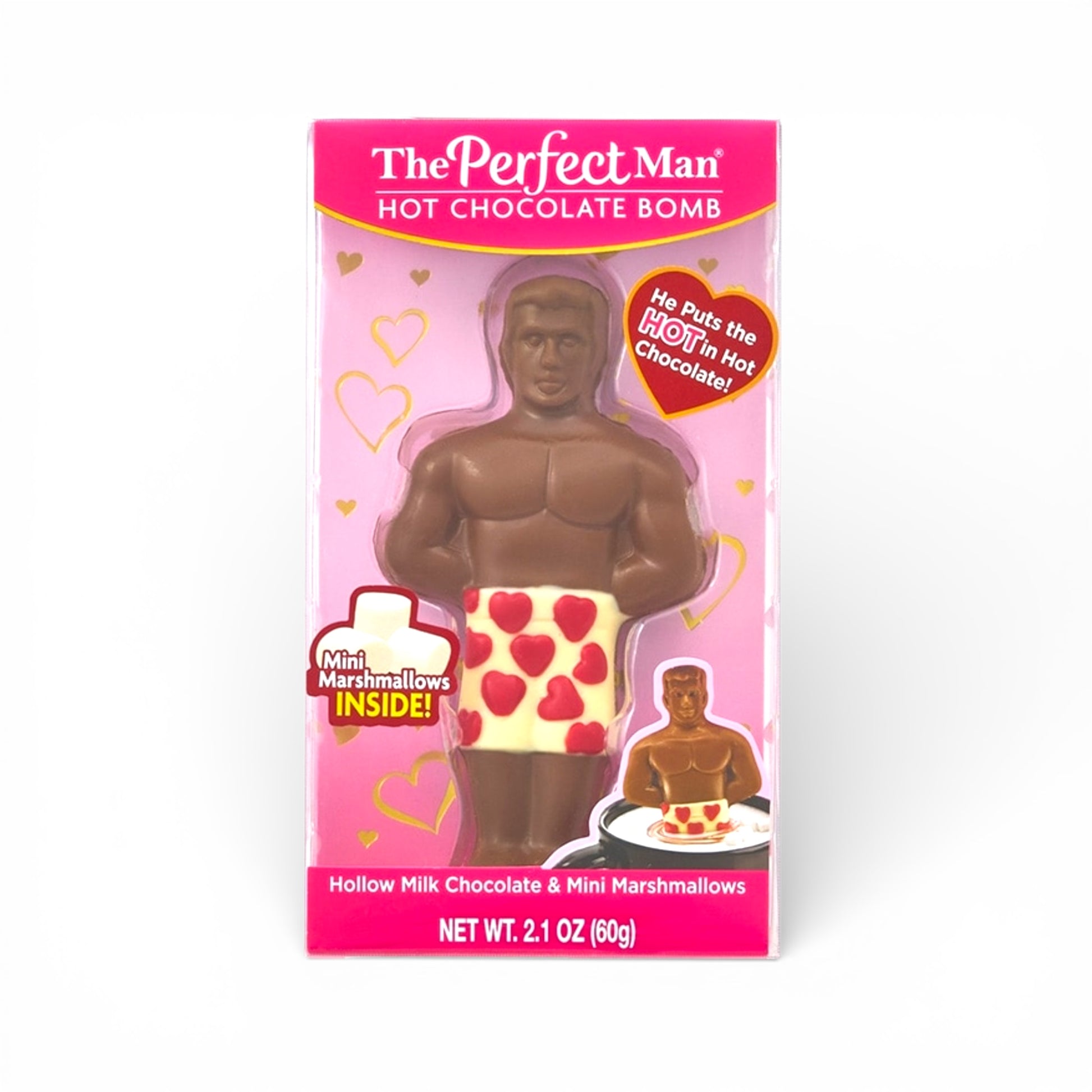 The Perfect Man Hot Chocolate Bomb パーフェクトマン バレンタイン ホットチョコレートボム 60g