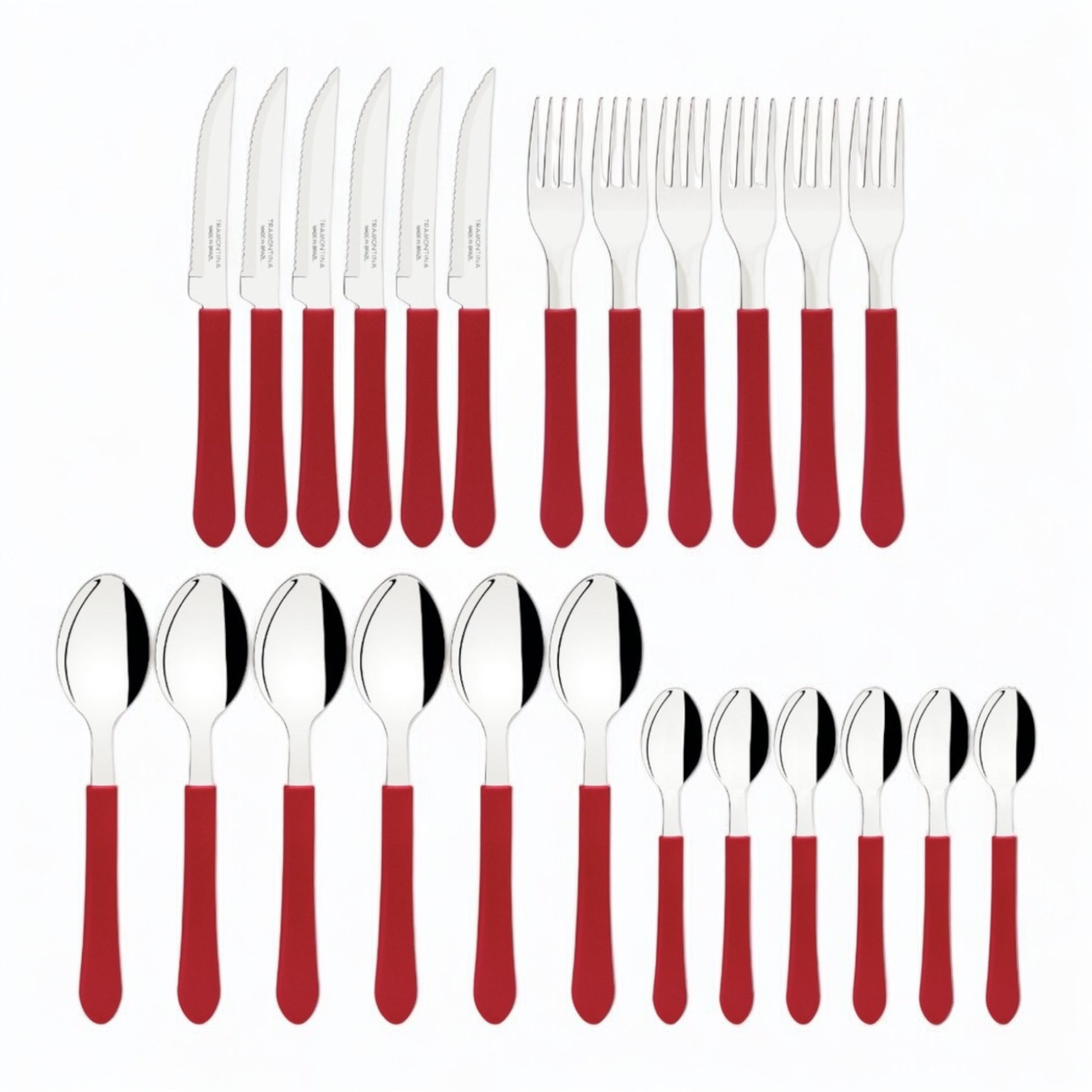 Faqueiro Inox 25 Pecas Com Gaveteiro Lem Tramontina