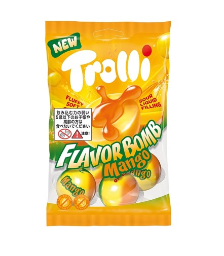 Trolli トローリ フレーバーボム マンゴー 75g