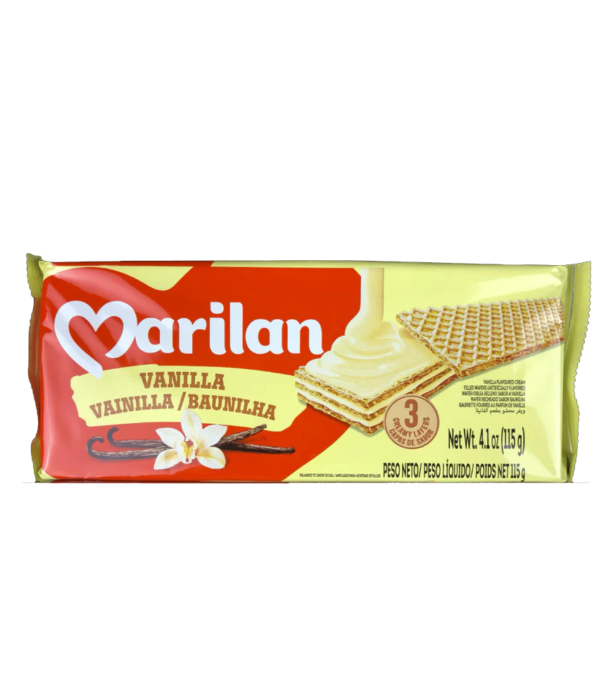 Wafers de Baunilha MARILAN 115g