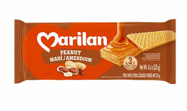 MARILAN Wafer Peanut ｳｴﾊｰｽ ﾋﾟｰﾅｯﾂ 115g