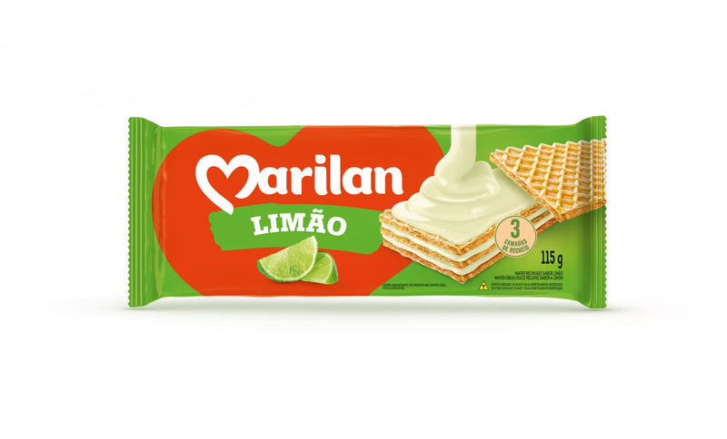 MARILAN Wafer Lemon ライムウエハース 115g