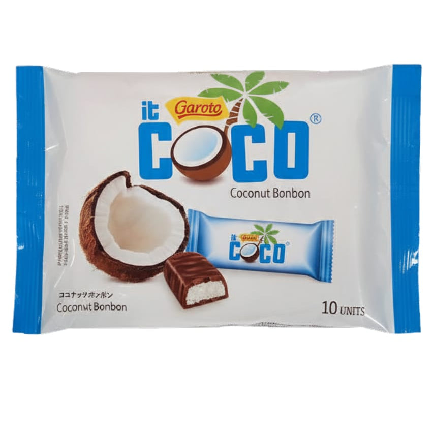 Garoto Bombons de Coco Edição Exportação 10 unidades