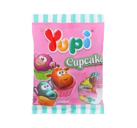 Yupi Cupcake Gummy Candy カップケーキグミ 84g