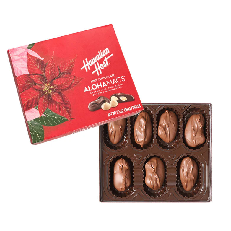 Aloha Max Chocolate com Nozes Macadâmia [Edição Limitada de Natal] 99g