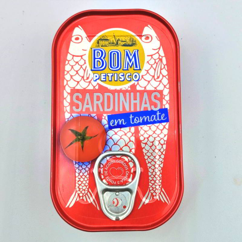 Sardinhas Bom Petisco em Molho de Tomate 120g