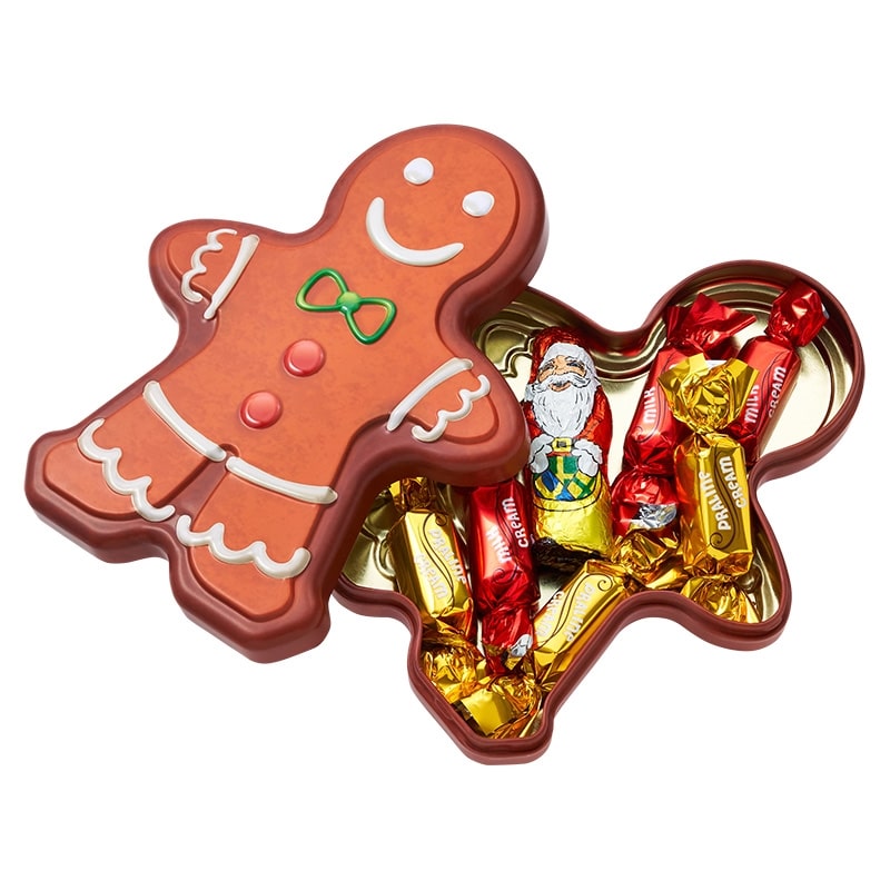 Windell Christmas Lata de biscoito (Homem de Gengibre)