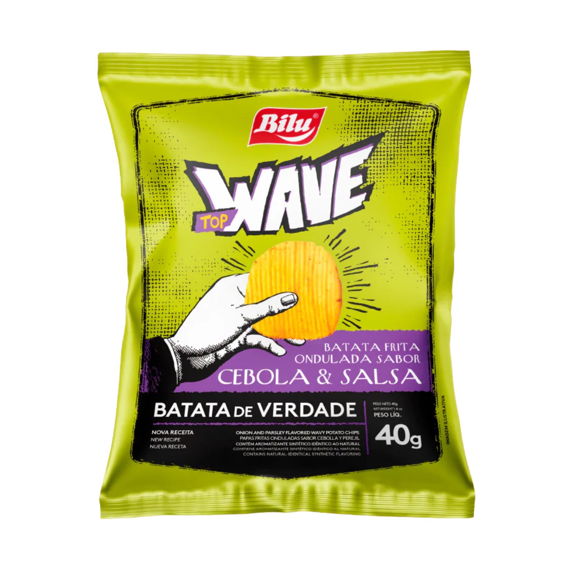 WAVE ポテトチップス オニオン＆サルサ味 40g