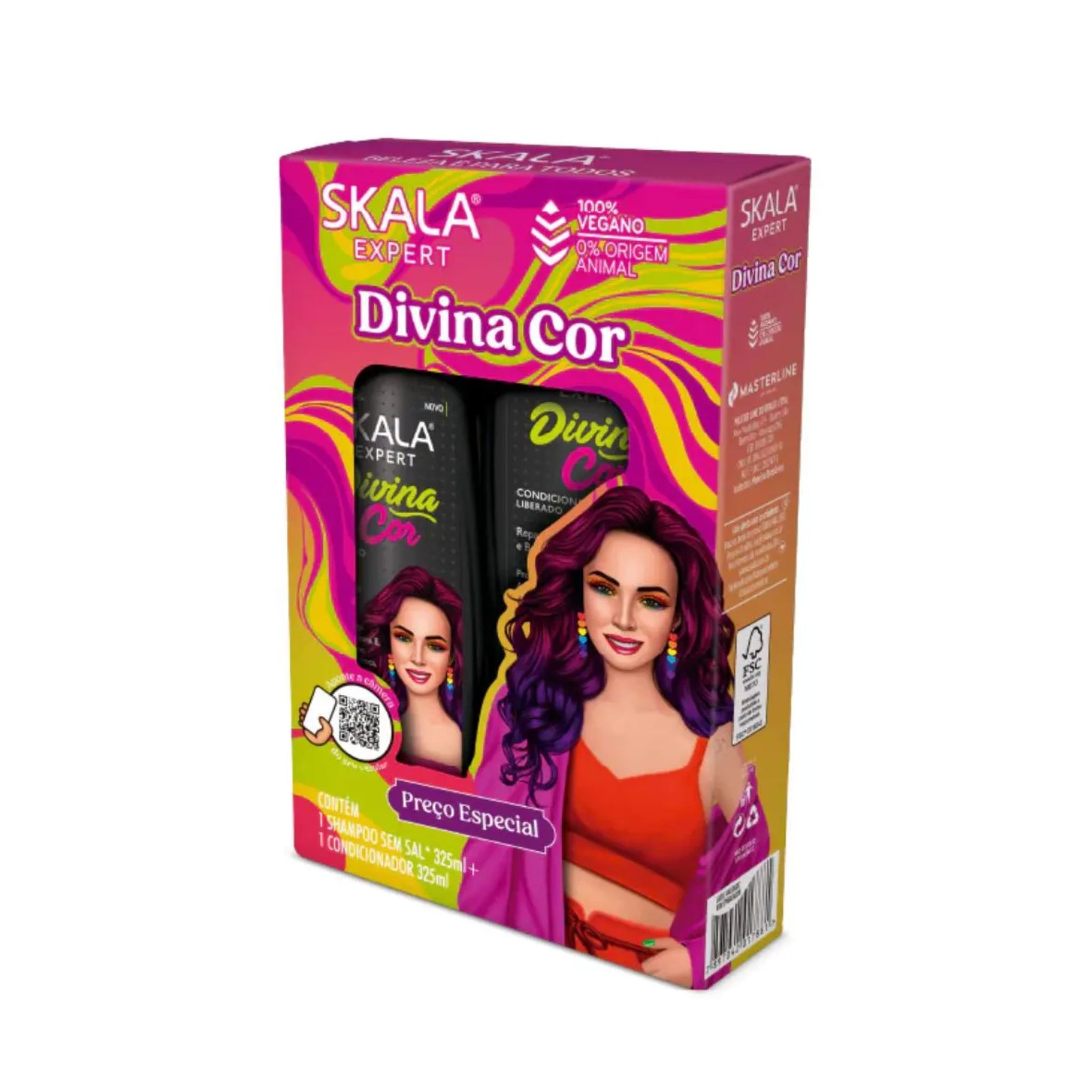 SKALA EXPERT ディヴィナ・コール (カラーケア シャンプー 325ml ＋ コンディショナー 325ml) キット
