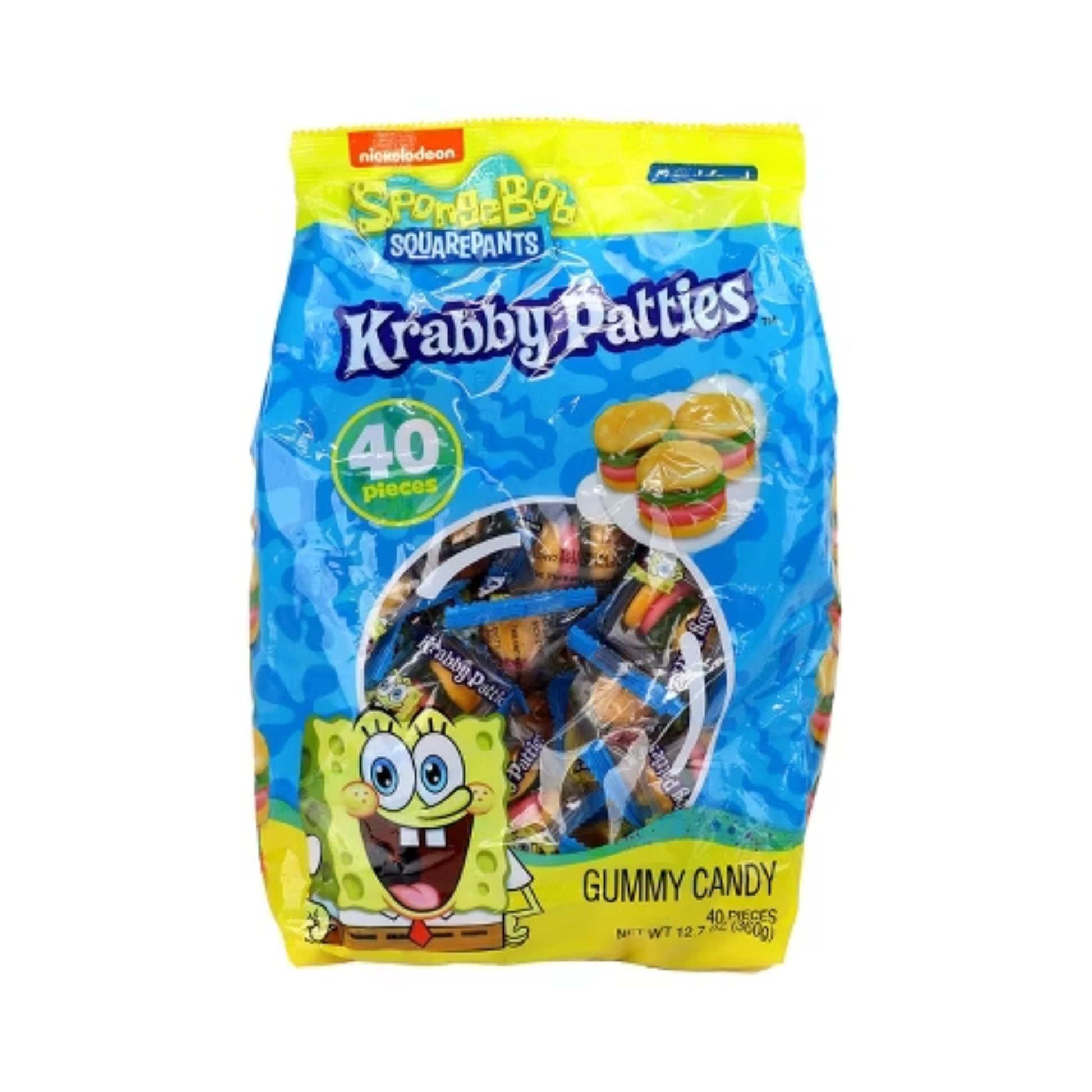 SPONGEBOB クラビーパティ (グミキャンディ) 360g (40個入り)