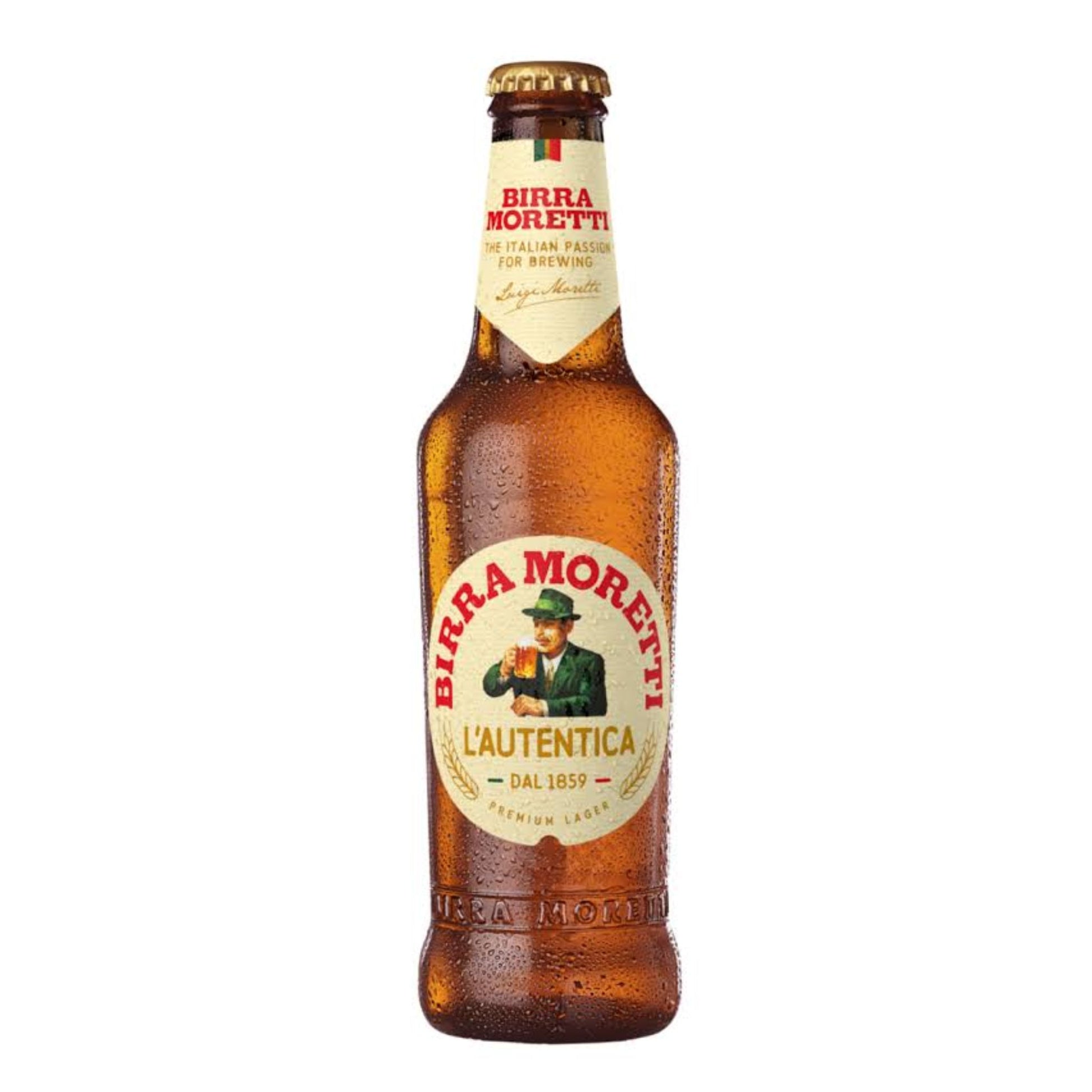 MORETTI Cerveja Italiana Puro Malta 330ml