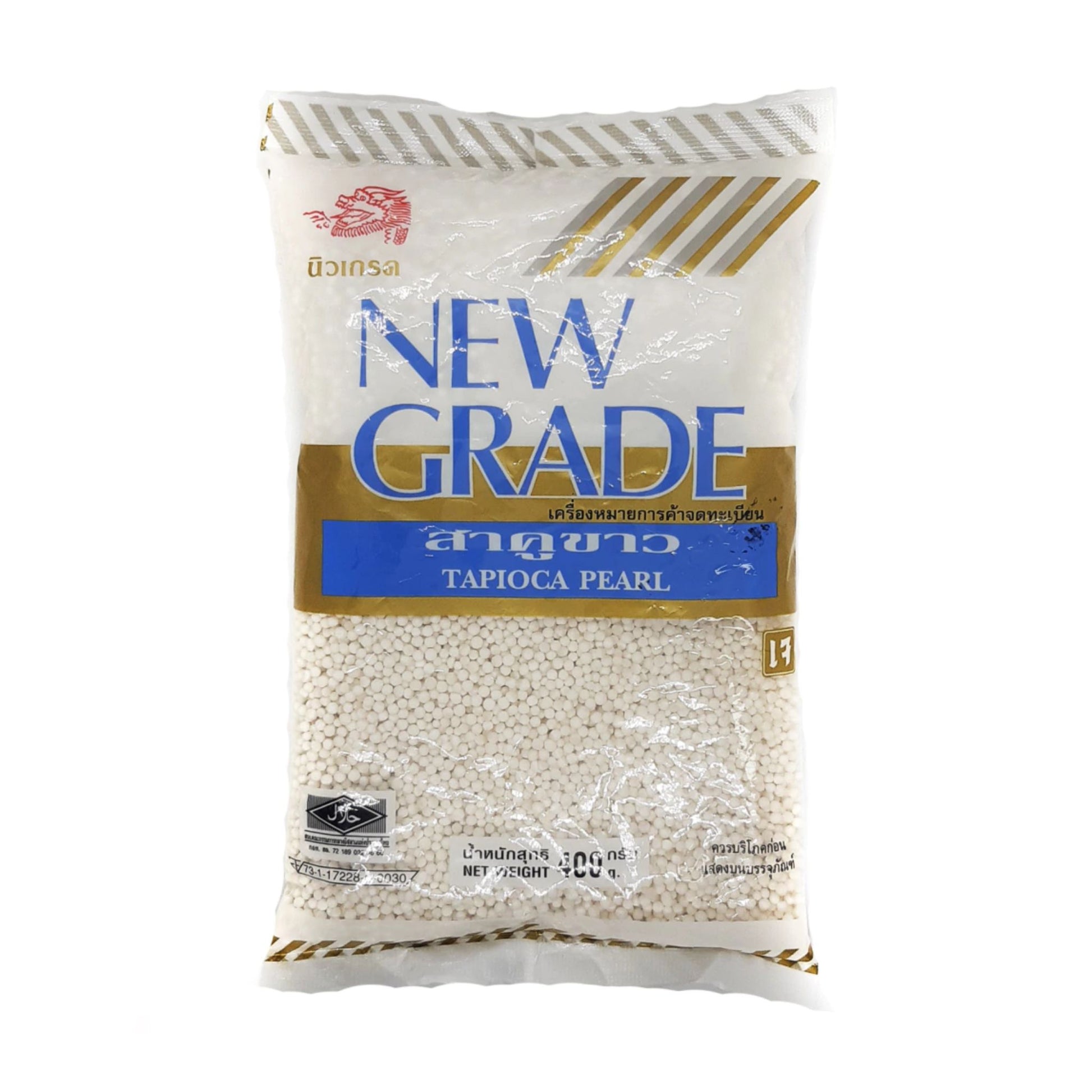 NEW GRADE タピオカパール (ホワイト/サグ) 400g