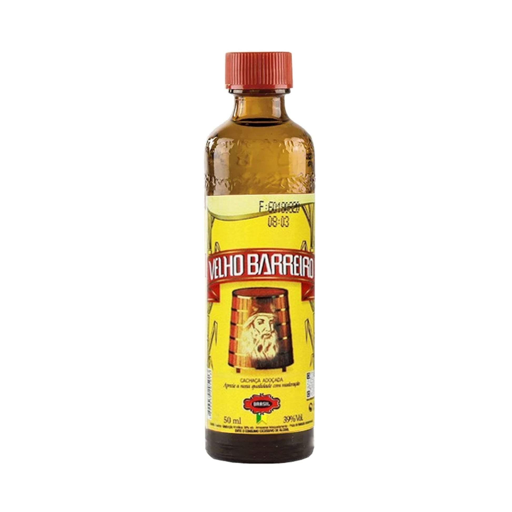 VELHO BARREIRO Cachaça Prata 50ml