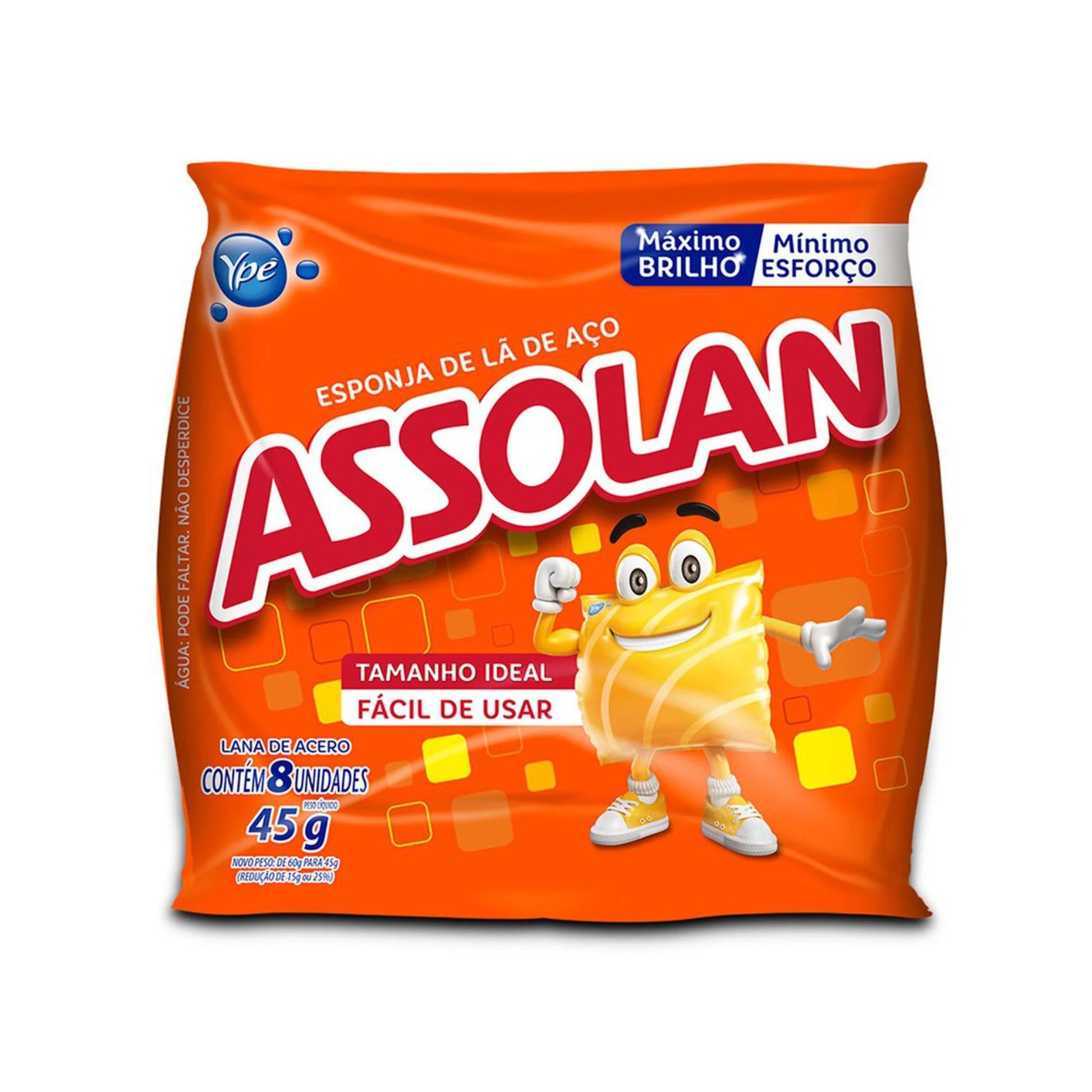 ASSOLAN スチールウール (ボンスター) 8個入