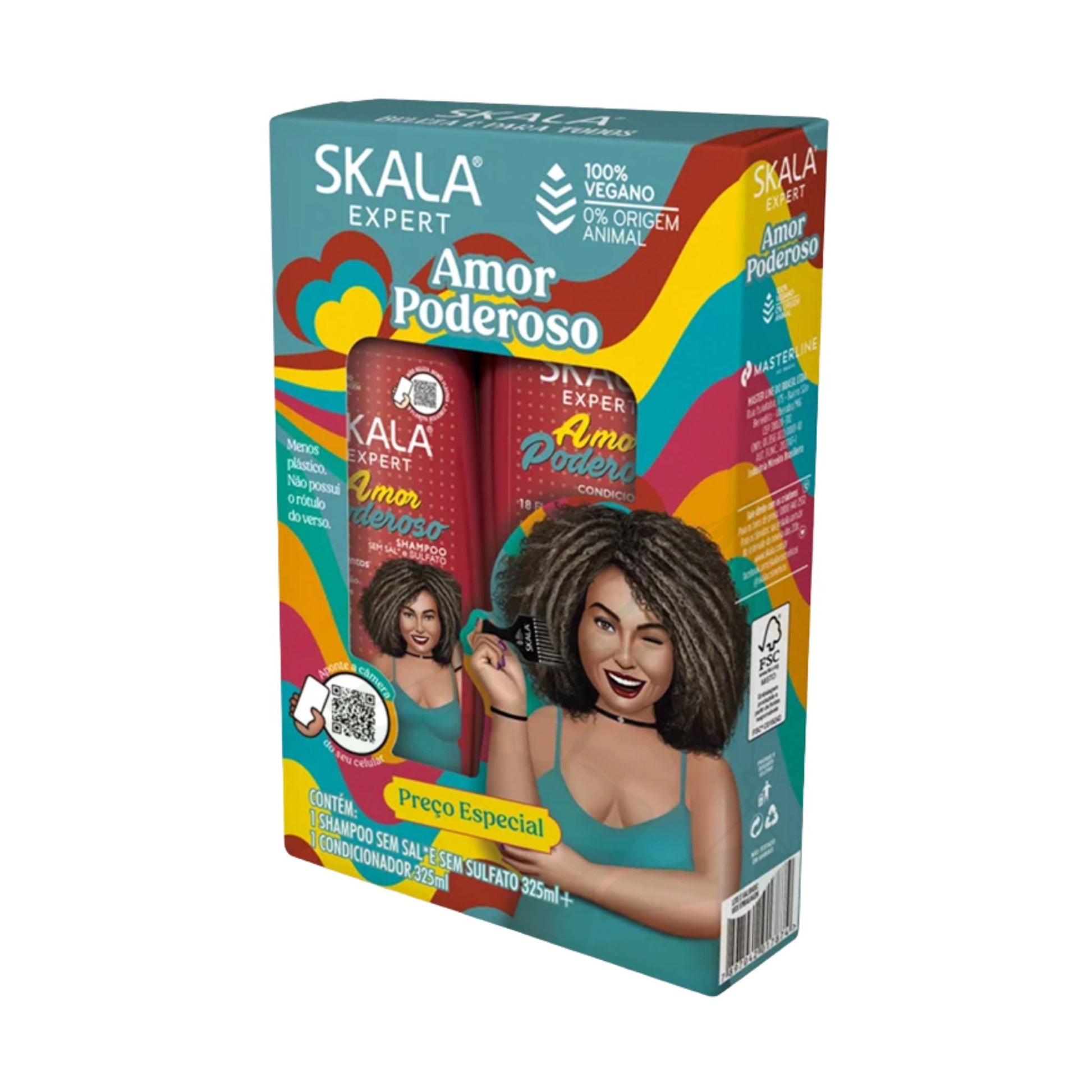 SKALA EXPERT アモール・ポデローゾ (ダメージケア シャンプー 325ml ＋ コンディショナー 325ml) キット