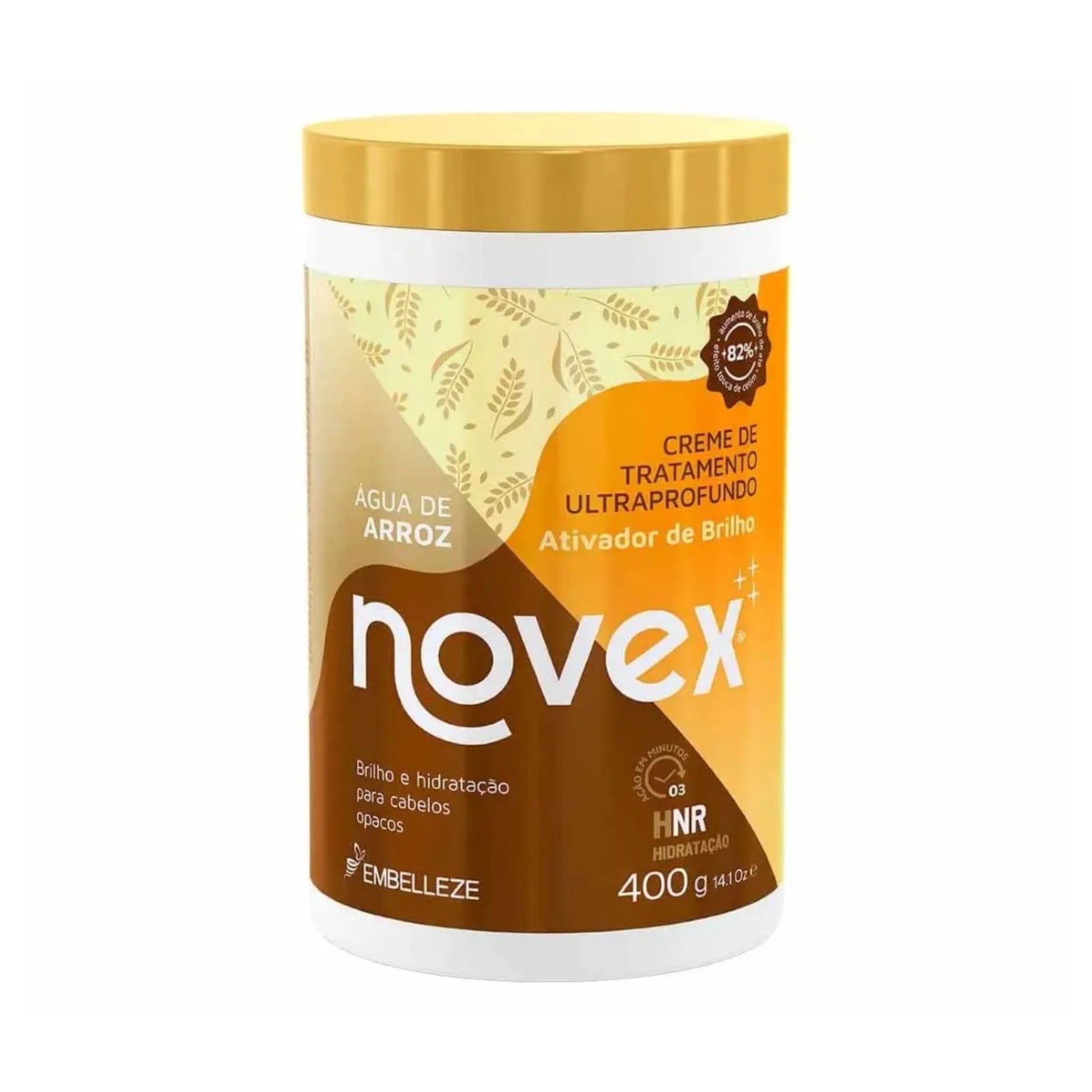 NOVEX アグア・ヂ・アホス (ライスウォーター / ツヤ出しトリートメント) 400g