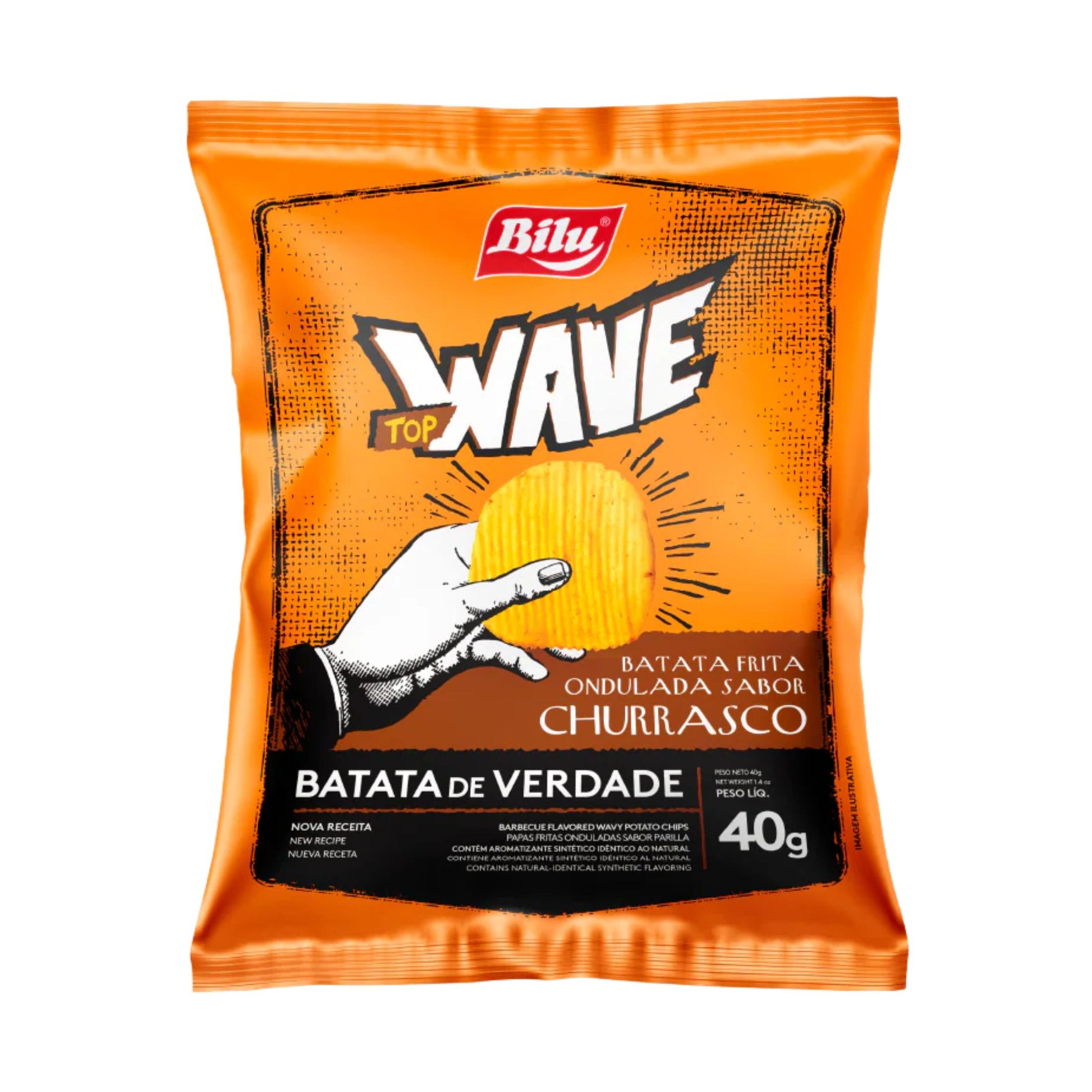 WAVE ポテトチップス シュラスコ味 40g