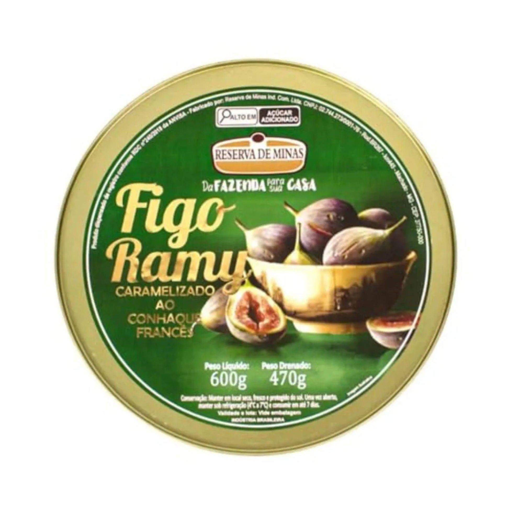 RESERVA DE MINAS いちじくシロップ漬け (フィゴ・ラミー) 470g