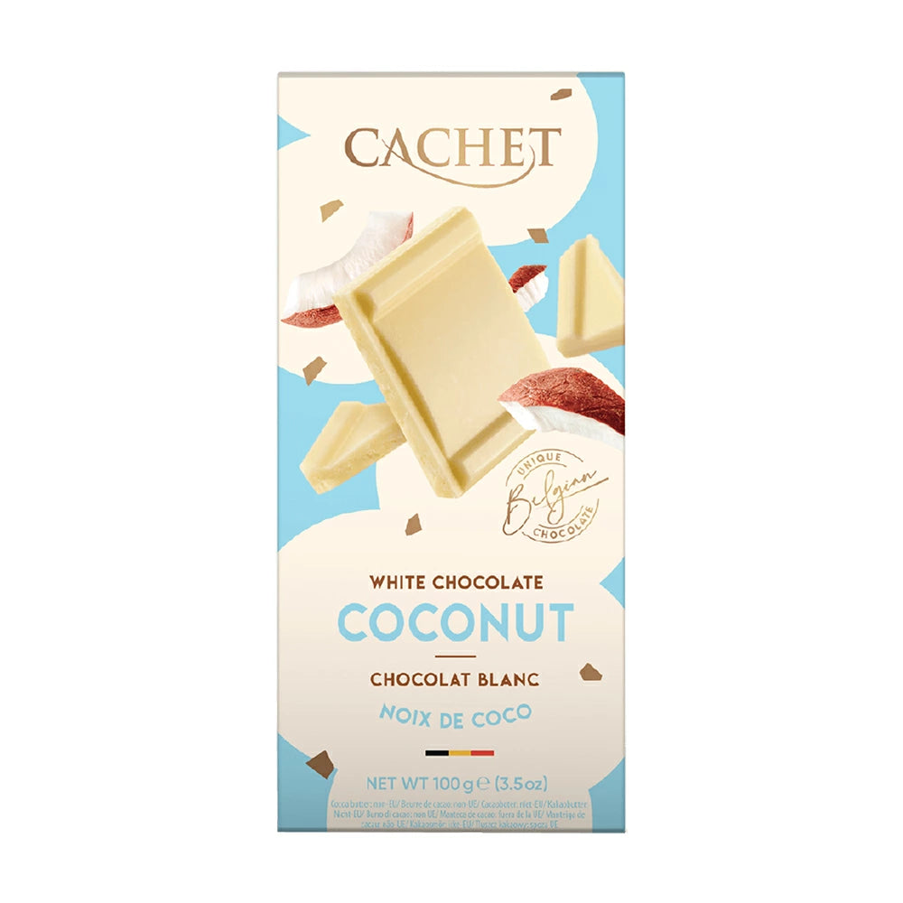 CACHET ココナッツホワイトチョコレート 100g