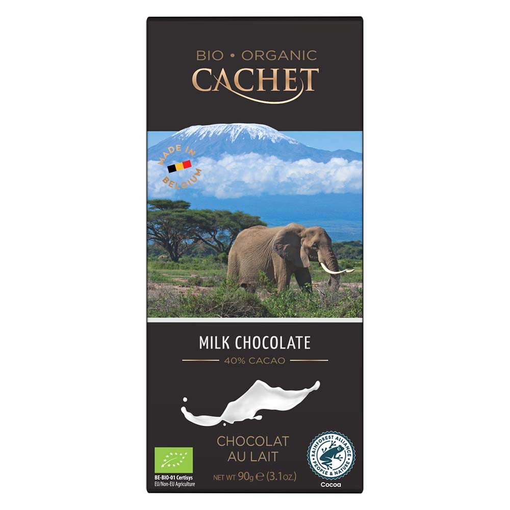 CACHET ミルクチョコレート 40% ココア 90g