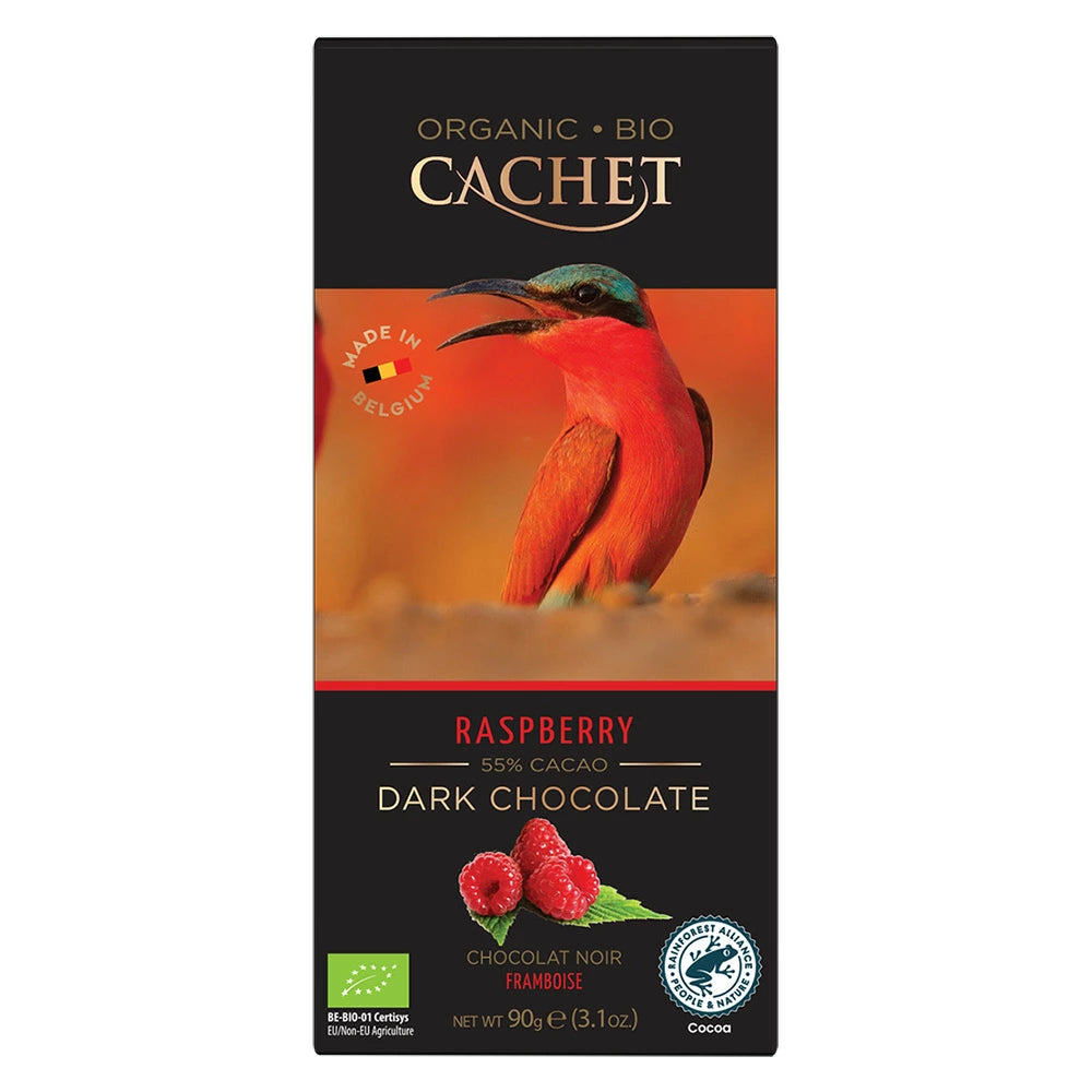 Cachet ラズベリーダークチョコレート 55% 90g