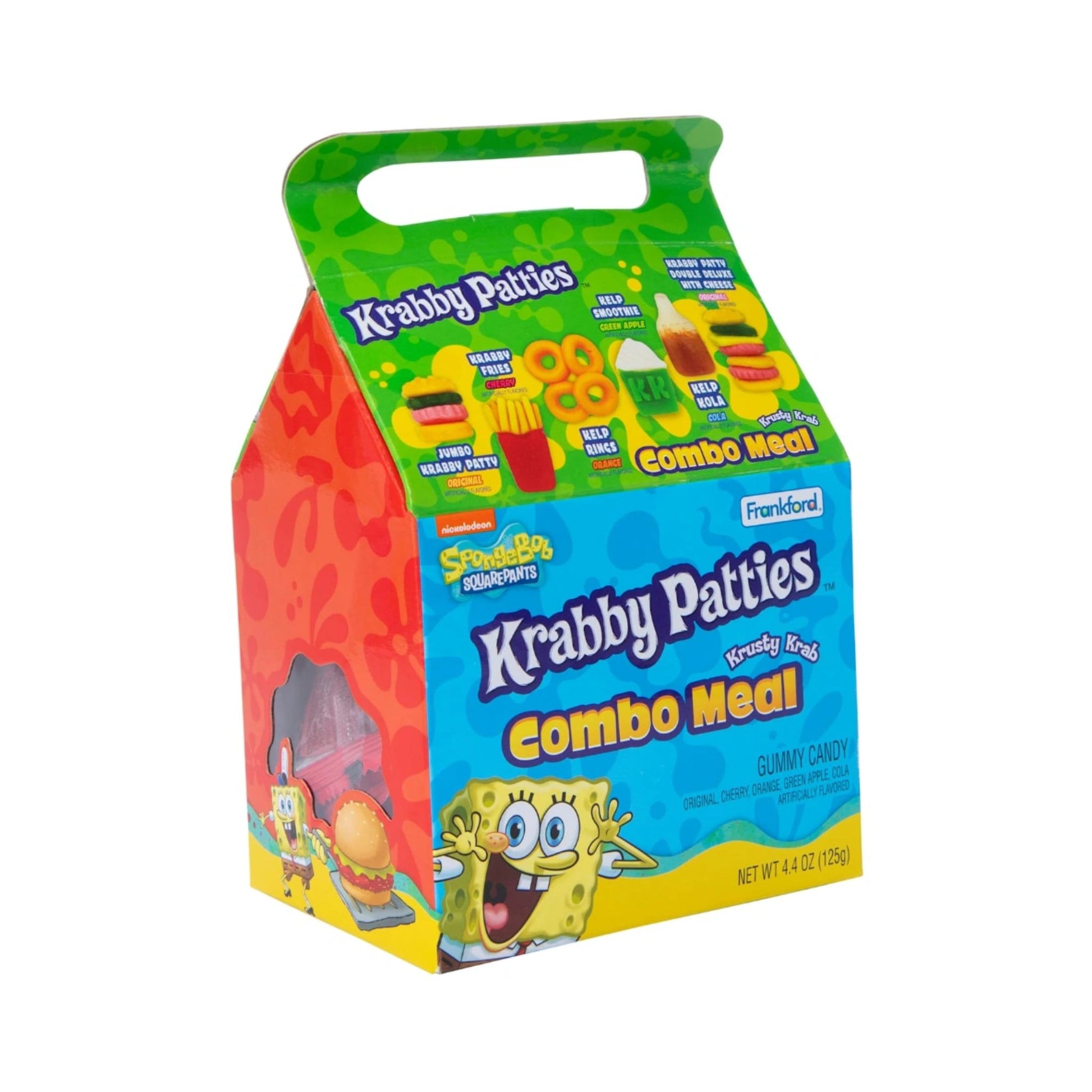 SPONGEBOB Combo Meal Siri Cascudo (Balas de Goma) 125g