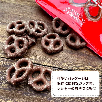 トパンガキャニオン ミルクチョコプレッツェル 102g