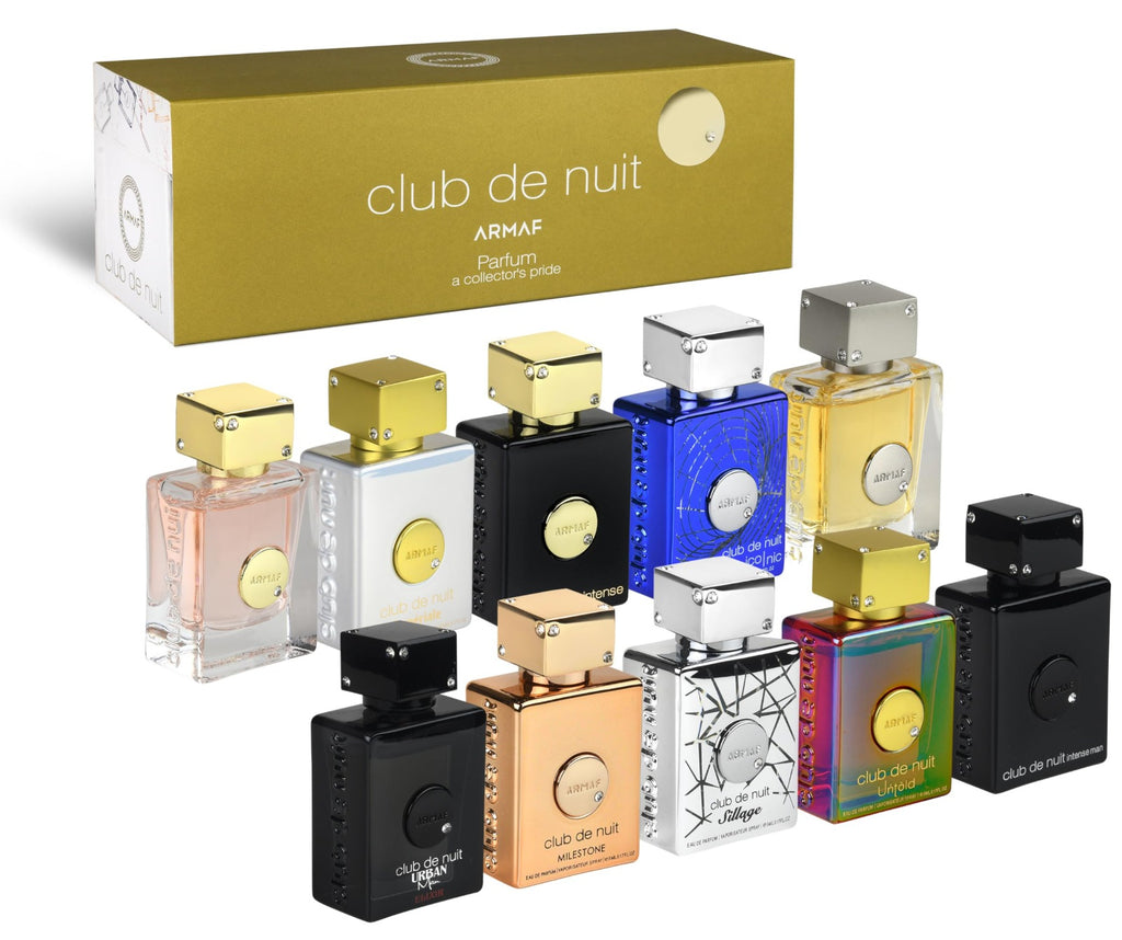 クラブ ドゥ ニュイ Set 10個 - Club de Nuit Set 10 unid 5ml