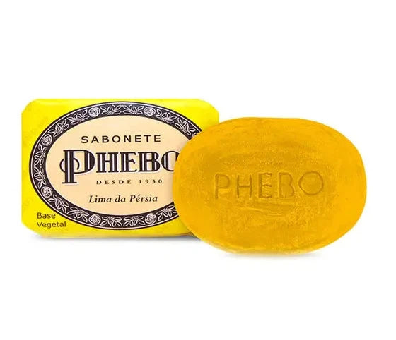 Sabonete em Barra de Glicerina Phebo Lima da Persia 90g