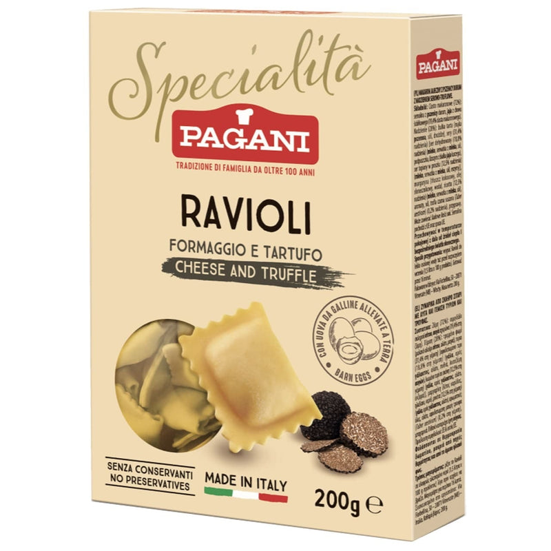 Pagani Ravioli (com queijo e trufas) 200g