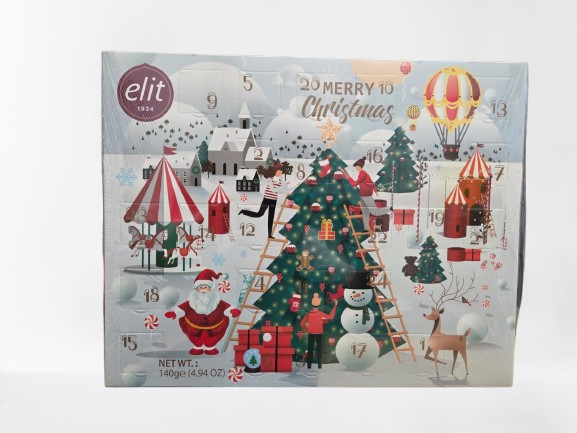 Elit クリスマスカレンダー（24個入り）140g