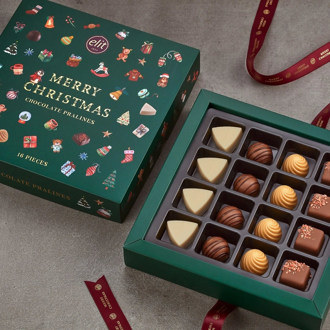 Elit Merry Christmas Chocolate Pralines Sortidos 158g
