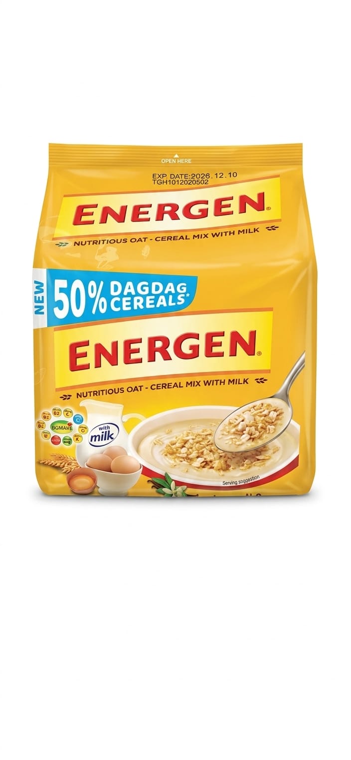 Energen オートミール入りバニラ風味 パウダードリンク (40g×10袋)400g