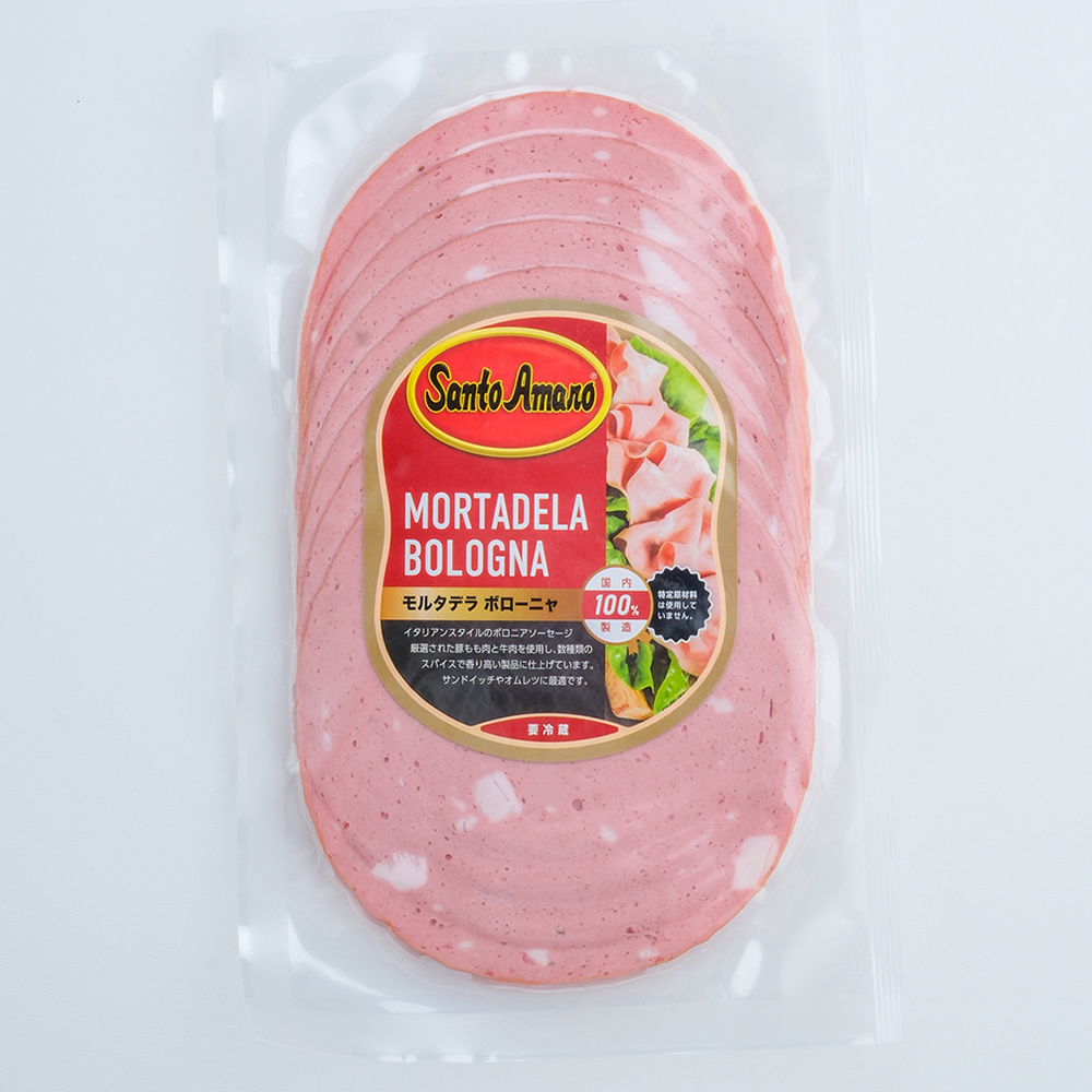 SANTO AMARO Mortadela Bolonha Fatia MORTADELA BOLONHA 150g [refrigerada]