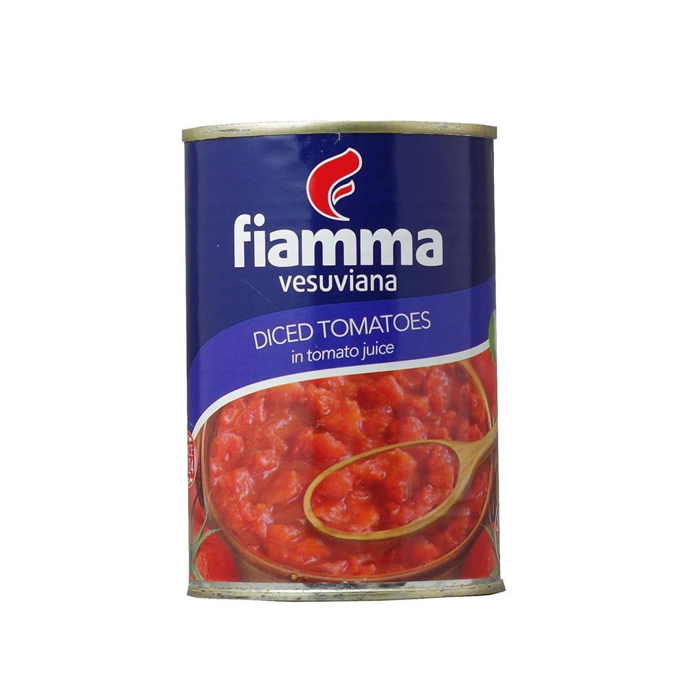 Purê de tomate cortado FIAMMA 400g